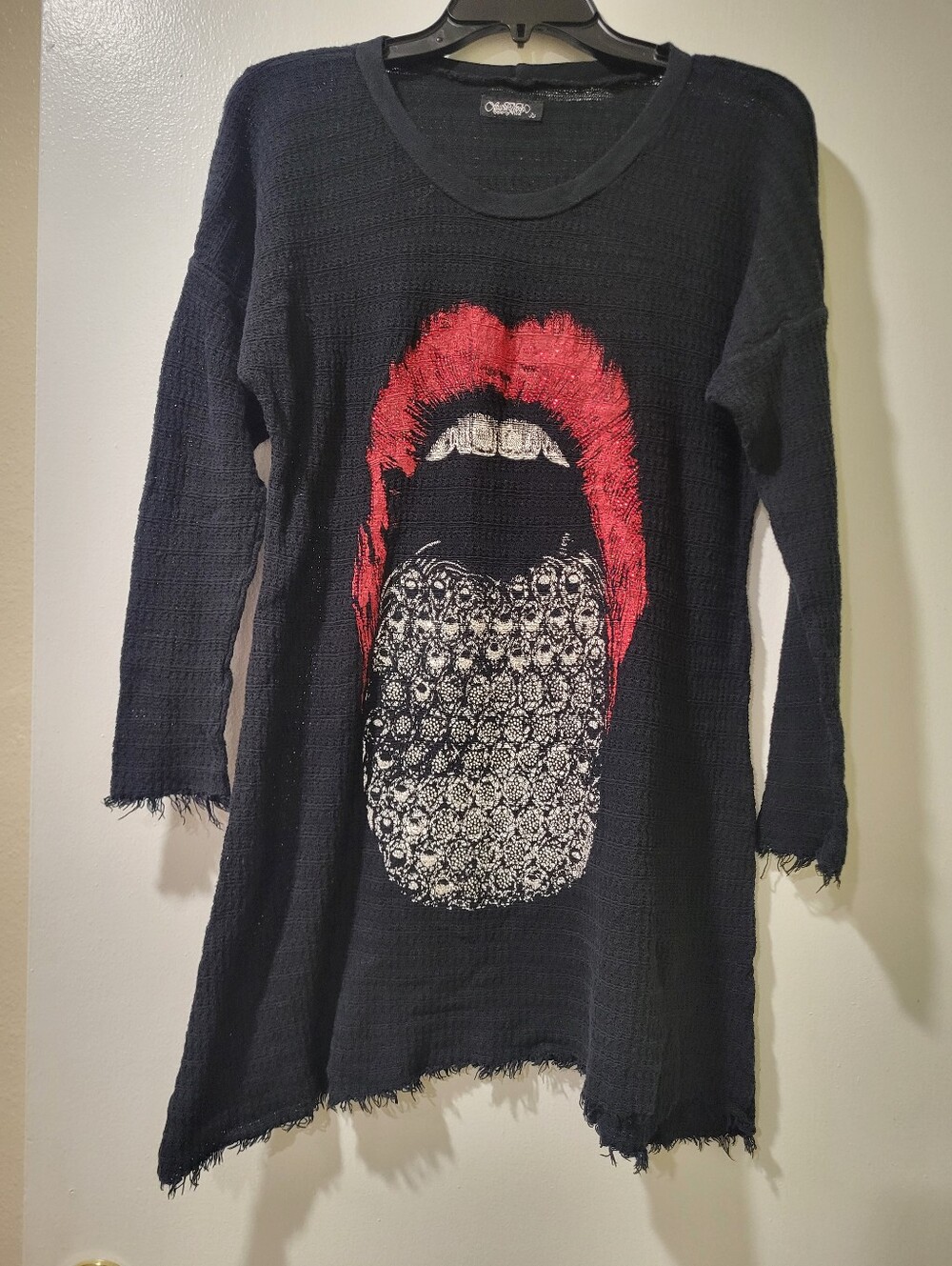 Lauren Moshi Beverly Hills Waffle Knit Top. Size Small.